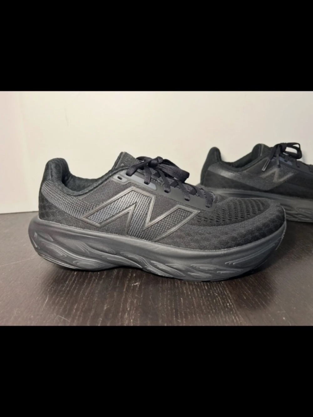 NWOB New Balance Fresh Foam X 1080v14 Running Shoes Black/Phantom Mens 10